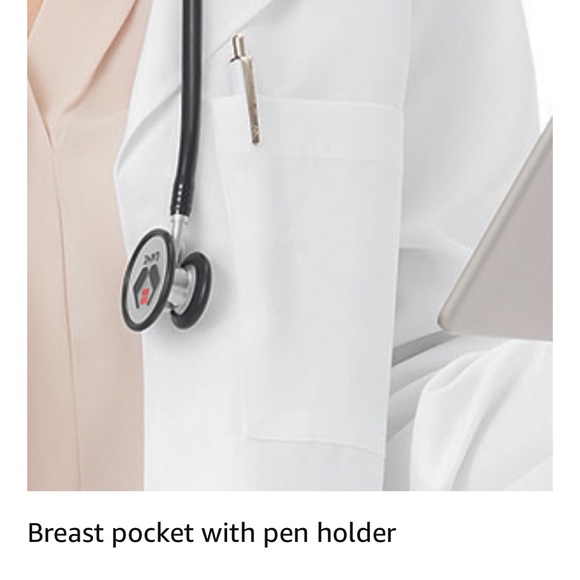 NWT Metalabs Women’s 37” lab coat | Size M - Picture 11 of 13